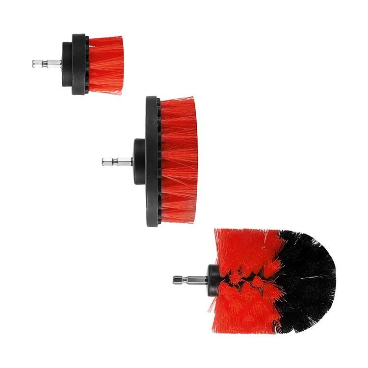 Rotating Drill Brush Remove Loose Paint&Rust And Stubborn Stains On Concrete&Stone&Metal And Brick