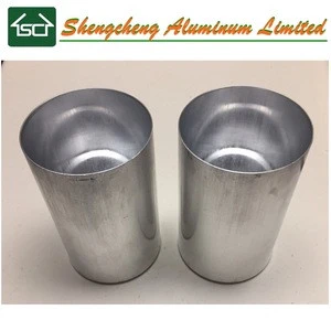 Round Pillar Seamless Aluminum Candle Mold 6.5&quot; high x 3&quot; diameter