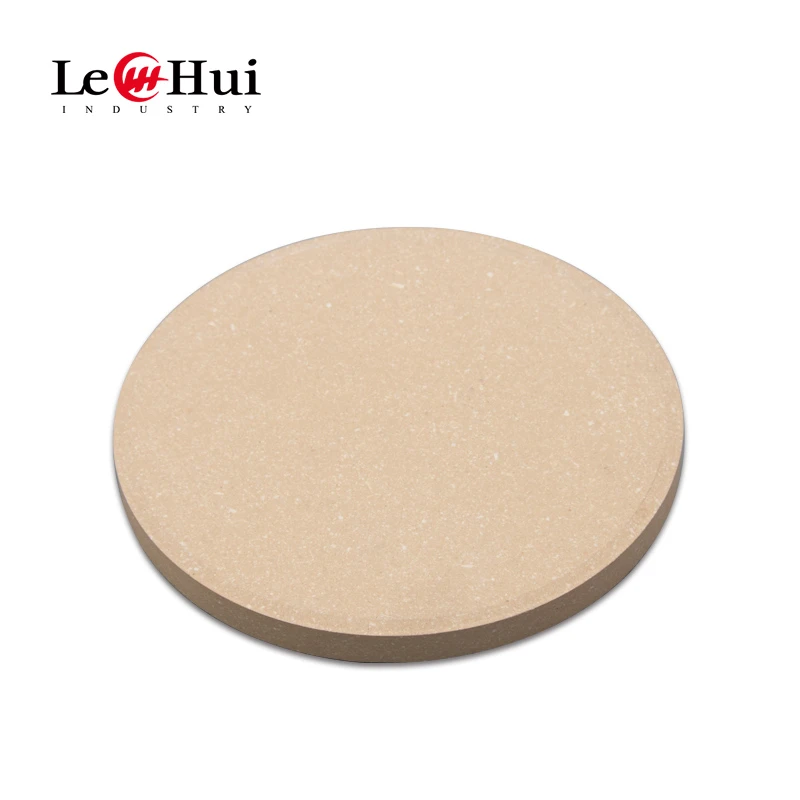 round Pizza stone 35*35cm for oven and grill made from cordierite stone hot stone cooking for crispy Italian pizza
