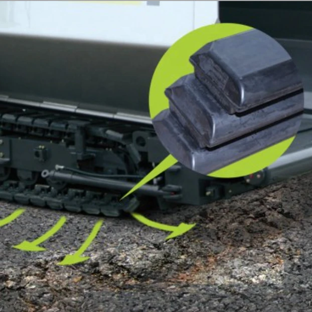 Rubber Crawler Track Board,Sany  Dynapacr asphalt pavers SD2500 SD2530 SD2550 F3030 320*135*50 rubber track pad