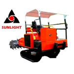 rubber track self-propelled rotary cultivator
