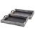 Import Rustic Style Wood Chalkboard Surface Nesting Breakfast Serving Trays with Decorative Handles Set of 2 from China