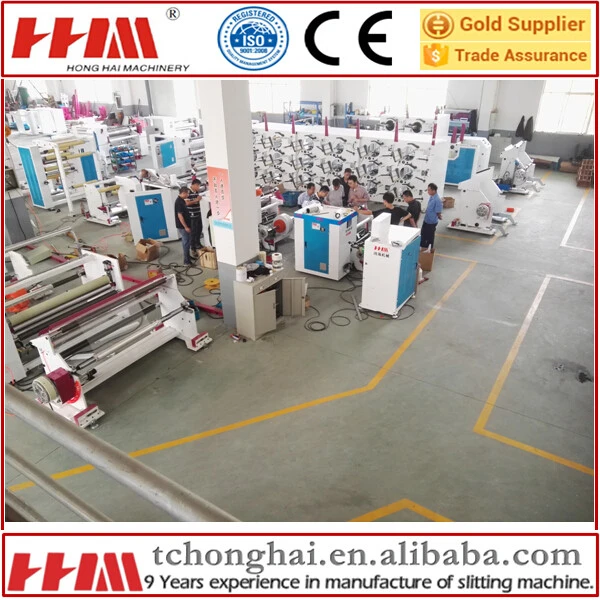 safety fully round blade paper processing machine high precision narrow width tape slitting machine