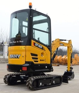 SANY Group SY16C New Product Trenching Construction Digging Hole Machine
