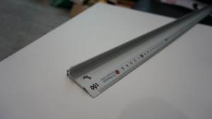 Trade Ruler Buy School Straight Ruler Aluminum Economic Safety Cutting Ruler For ...