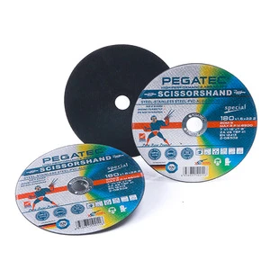 Scissorshand 7inch Stainless steel metal cutting off disc with MPA ISO9001