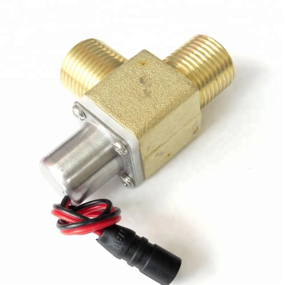 SEA ZJ-211C G1/2 Inch Brass latching solenoid valve pulse water valve low power bistable valve.