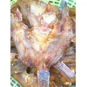 Seafood Manufacturer Fish Dried Tilapia Sliced Salt Flavor Scales Raw Material Spicy Seasoning Taste