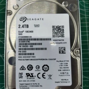 Seagate ST2400MM0129 2.4TB 10K 12G SAS 2.5 hard disk