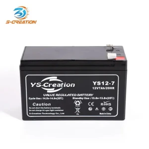 Sealed Rechargeable 12V Battery Lead acid Batteries 12v 7ah batteries For Solar System