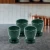Import Set of 4 Natural Green Marble Egg Holder from Taiwan