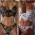 Import Sexy Lace woman Bra Set Ultrathin Breathable wire free bra brief sets Lace transparent bra panty set from China
