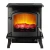 Import SF-1618 Real Log flame effect luxury electric cast iron fireplace stove from China