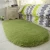 Import Shaggy mat Solid Color Ellipse Floor Carpet Long Hair Shaggy Soft Area Rug Bedroom Living Room from China