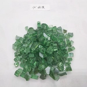 shandong wholesale garden decoration stained color glass rocks