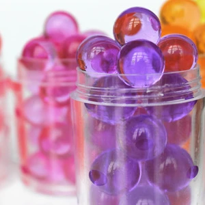 Shape water absorbing gel glowing water beads