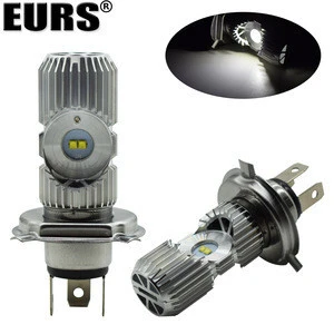 Shenzhen EURS Factory led headlight motorcycle accessories H4 Sharp eyrs lamp H4 10w 1400lm lamp motorcycle parts bulbs
