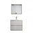 Import shower double sink and cabinet bathroom mirror vanities combo custom wall hanging contemporary Luxury white bathroom vanity from China