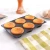 Import Silicone 6 hole Round Shape Silicone Cake Tools Small Muffin Cake Baking Silicone Molds from China