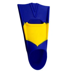 silicone rubber swimming diving hand fins for kids and adult with printing