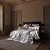 Import Silver gray Oeko-Tex Qualified Luxury 25 mm Silk Bedding Set from China