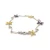 Import Simple design colored zircon butterfly bohemian 925 sterling silver bracelets bangles from China