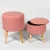Import Simple modern design living room furniture ottoman seating stool with storage from China
