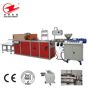 SJ series movable single screw extruder / plastic extruder machine for lab use