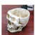 Import skull flowerpot resin skull decoration model skull flower pot from China
