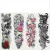 Import Skull with Mask Girl Sexy Women Body Art Flash Waterproof Tattoo Stickers Big Temporary Tattoo Full Arm Sleeve Men from China