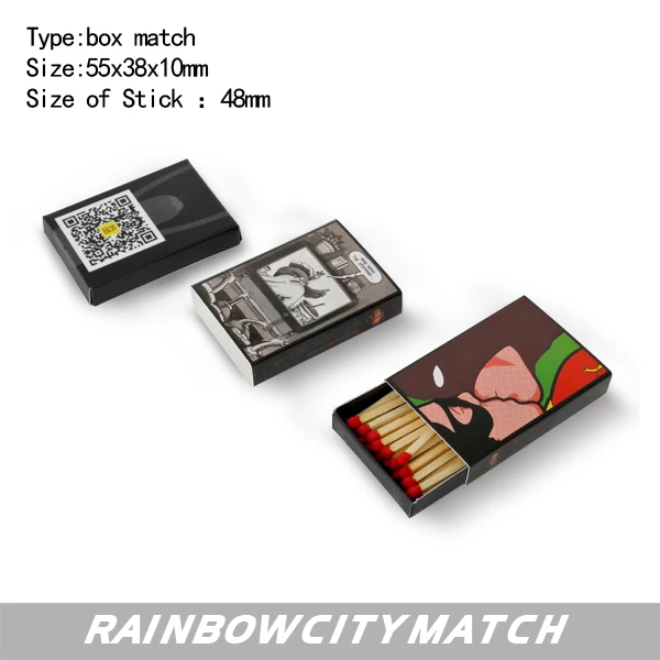 small box match long match size color candle use matches custom match size
