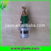 Small faucet water filter for water treatment appliance