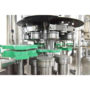 Small Plant Tin Can Carbonated Drink Bottling Filling Machine Aluminium Can Filling Sealing Machine
