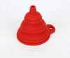 Small Size Hot Sell 100% Food Grade Silicone Flexible Foldable Silicone Kitchen Funnel for Liquid Transfer