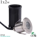 Small Size Waterproof IP68 1w 2w 3w Underwater Pond Lighting 12v LED Pool Lights