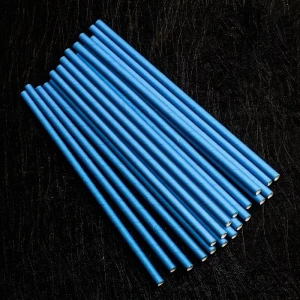 Solid color disposable 6mm paper straw