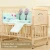 Import Solid wood bed multifunctional newborn baby cribs stitching big bed baby cradle from China