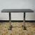 Import (SP-RT479) Retro Black metal Frame Used Wood top dinning industrial table with aluminum edge from China