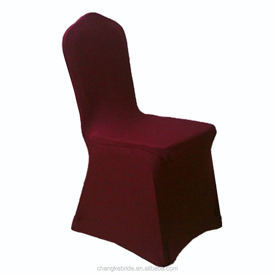 Spandex Plain Lycra Wedding Chair Cover For Banquet &amp; Ceremony With Elasticity Many Colors Available