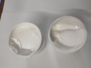 Special white glue silkscreen swimwear glue for diving materials