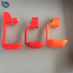 Square pipe  water Nipple Drinker hanging drip Cup with clips for Poultry Chicken Birds Quails broilers layers house equipment