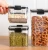 Import Square Sealed Container Kitchen Crisper Food Storage Container with Lids Sugar Containers Storage for Kitchen Ware Plastic Box from China