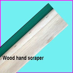 squeegee with wooden handle
