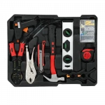 Srunv 399pcs 1/2 3/8 1/4 Inch Aluminum case Hand Tool Kit Suitcase Portable Hardware Combination Tool set