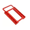 SSD HDD 25 to 35 Inch Hard Disk Mounting Adapter Dock Holder Red Plastic Bracket