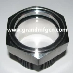 Stainless Steel 304 Metric thread M33 Observe Oil Level Sight Glass without SS reflector