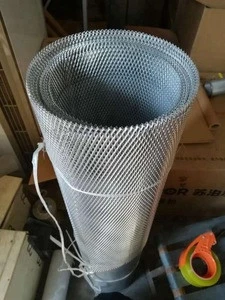 Stainless steel copper Aluminium Expanded Metal Grill Wire Mesh