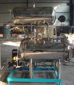 stainless steel food Pasteurizer Sterilization Autoclave equipment