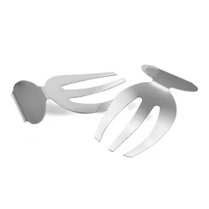 Stainless steel salad claw kitchen tools salad fork hands server fork for salad mixing and serving