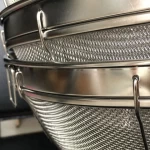 stainless steel wire mesh kitchen cooking basket